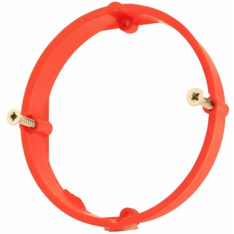Putzausgleichring 70mm H12mm rot 3x Schalterdosen & Abzweigdosen