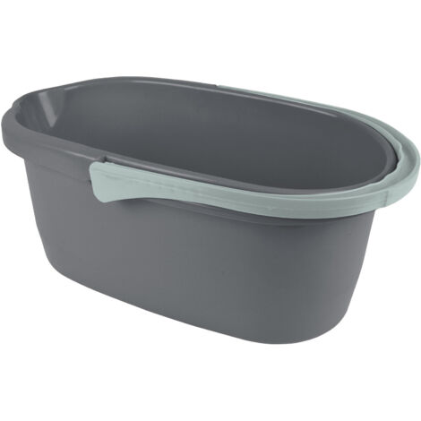 Putzeimer mit Griff und Trichter, 10l
