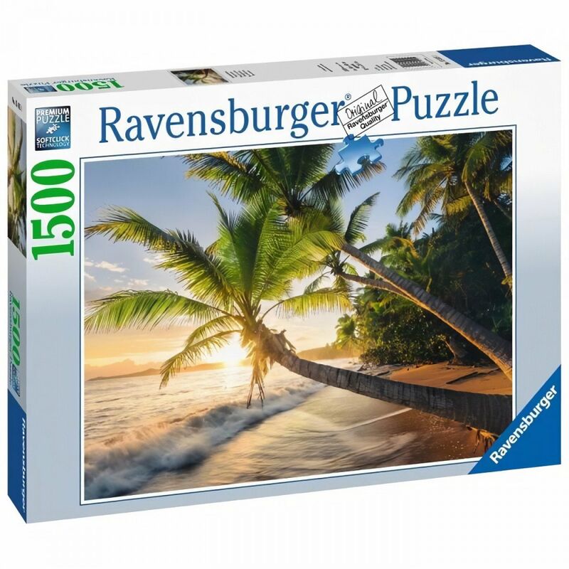 Ravensburger - Puzzle 1500 p - Plage secrete