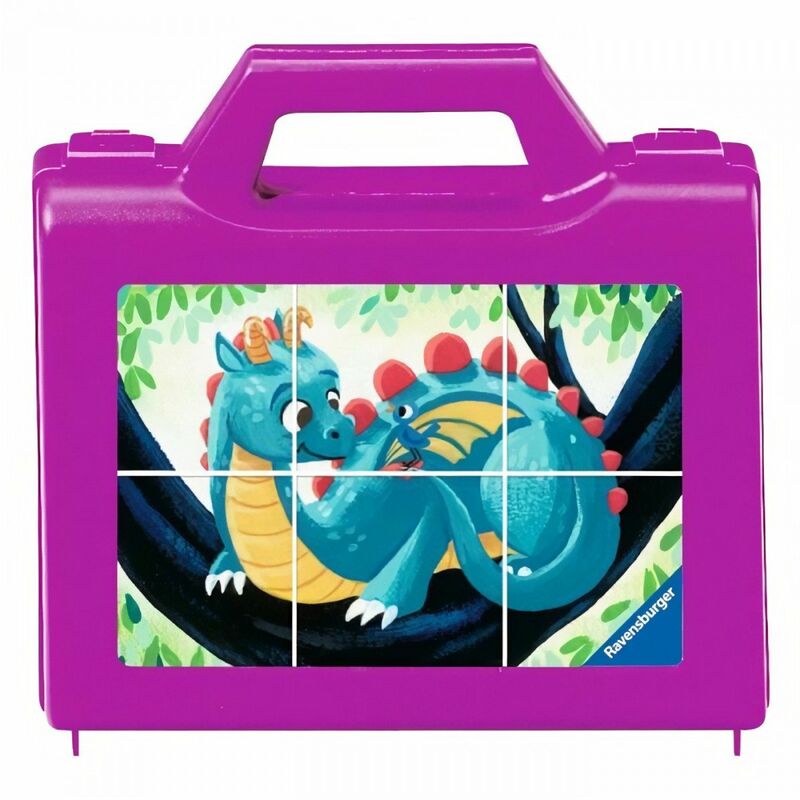 Puzzle 6 cubes - Les créatures fantastiques