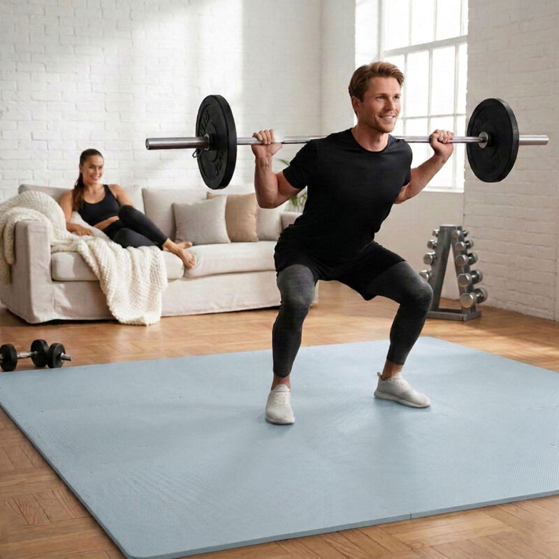 54 Dalles Puzzle Protection Sol Fitness - 30x30 Gris - Tapis Sol Sport Home Gym 54 Dalles Puzzle Protection Sol Fitness - 30x30 Gris - Tapis Sol Sport Home Gym