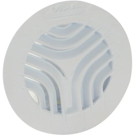 Grille de ventilation ronde avec moustiquaire pour tube Ø140 - Nicoll