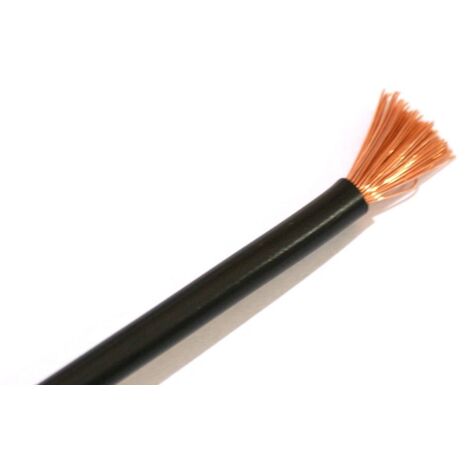 PVC-Aderleitung H07V-U 1,5 - 25 Meter, schwarz Kabel & Leitungen