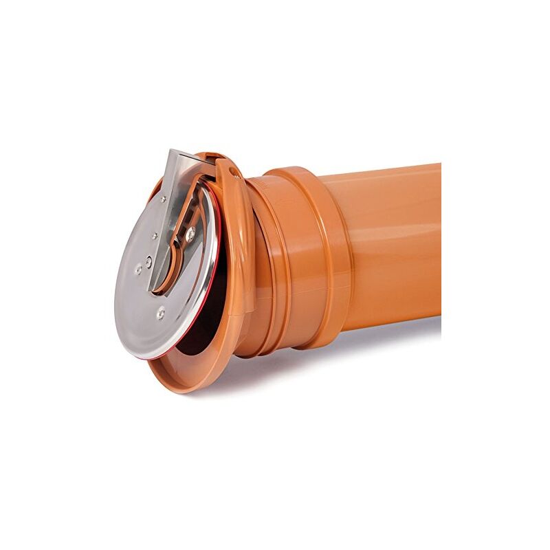 Karmat - pvc clapet en plastique chèque rabat auto fin activer le drainage remous 110MM PLUMBING4HOME 452C