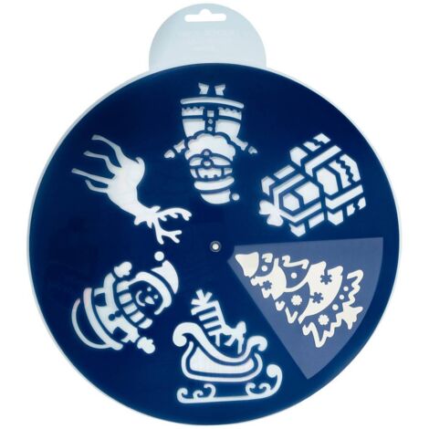 PVC-Drehschablone D30cm 3 Sortimente - Feeric lights & christmas