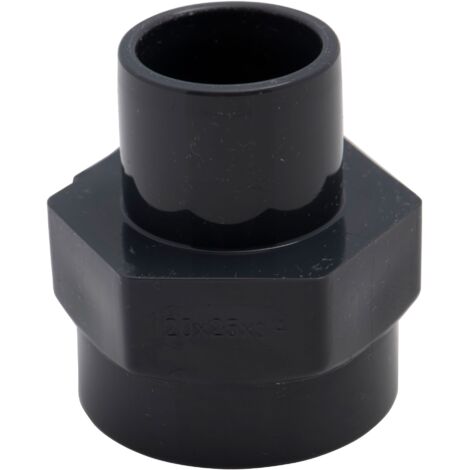 PVC Druckfitting mit Gewinde M 20x27mm ø25mm