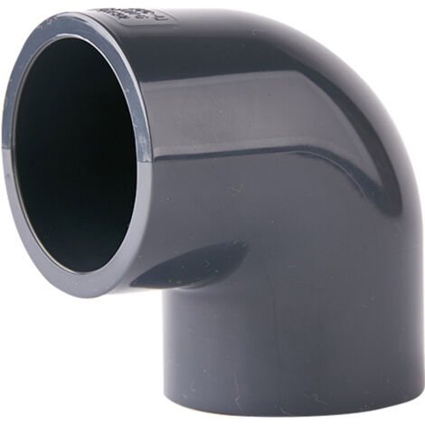 PVC elbow PVC fitting 90° 50 mm - pipe accessories, DN40 (2 pieces)