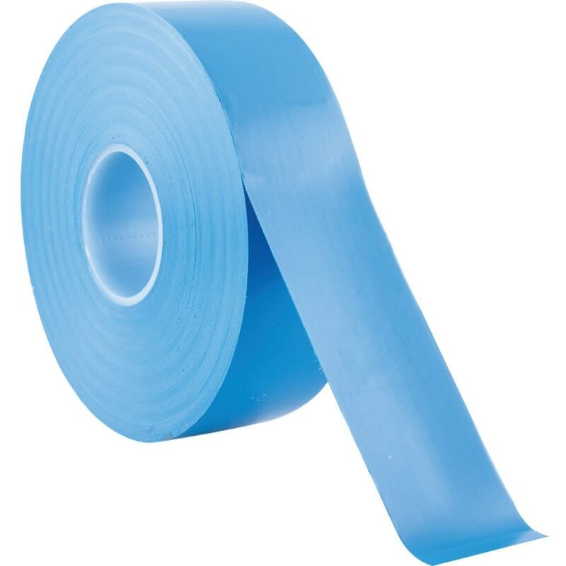 Blue pvc Insulation Tape - 25mm x 33m - Blue - Avon