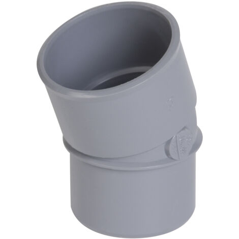 PVC-Ellbogen Ablauf 20° Männlich Weiblich ∅40