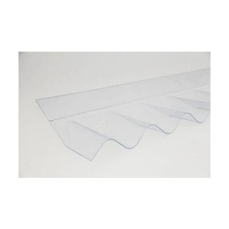 RADMAT BUILDING PRODUCTS PVC Flashing Strip Clear 950mm x 150mm x 80mm
