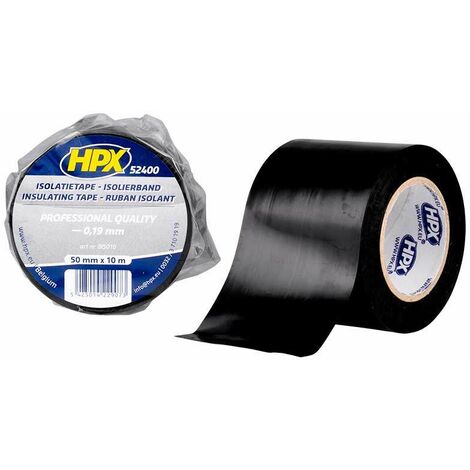 PVC-Isolierband TAPE 52400, schwarz, 50mm x 10m HPX