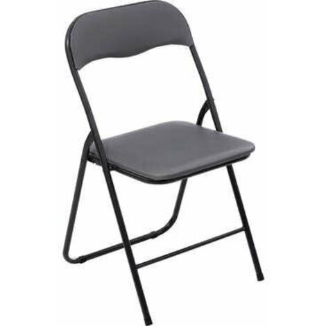 PVC-Klappstuhl GRAU