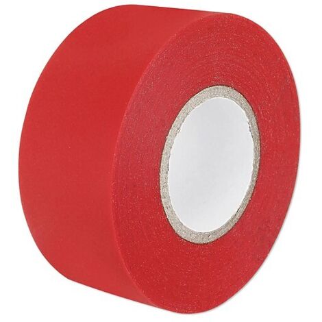 PVC-Klebeband - rot - Breite 30 mm - Länge 33 m