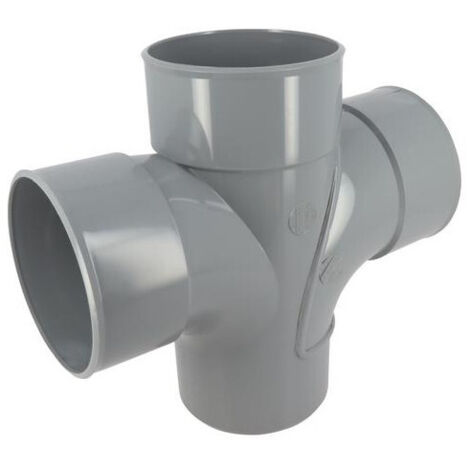 PVC-Kreuz 87° 30 (90°) Männlich/weiblich - 125