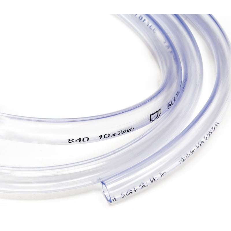 

PVC Manguera 10 X 2,0 mm en calidad alimentaria, transparente y flexible Metro