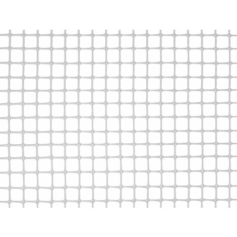 PVC -Netzwerk für leichten Lichtgarten Colorado Zaun 5x5mm Hemd Weiß Die amerikanischen Netzwerke - Maglia 10x10 mm