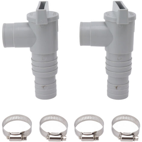 PVC-Pool-Absperrventil, einfache Installation, Poolbefüllung, kompatibel mit 32-mm-Schlauch