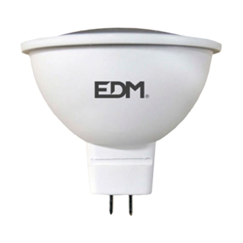 

Bombilla dicroica led GU5.3 MR16 12V 5W EDM 3200K - Blanco