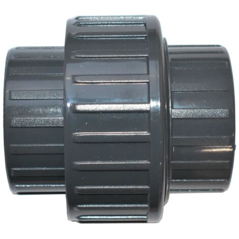 PVC Rohr Verschraubung, PVC-U 3/4 Zoll, IG x IG, Boni-Shop