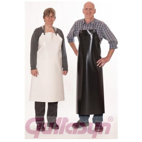 PVC Säureschürze Guttasyn® MR5 L.ca.120xB.ca.90cm weiß GUTTASYN