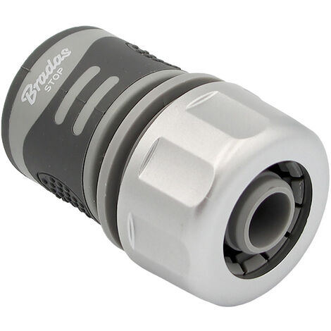 PVC Schlauchstück 3/4" 19mm Schlauch Wasserstop Steckkupplung