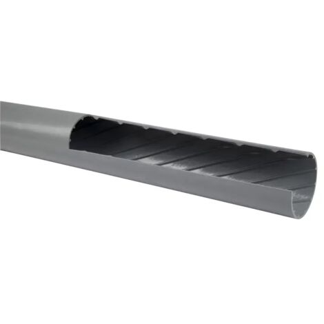 PVC-Schlauchtube für Abwasser - Extrudiertes Grau - Ø100 L2,8 m