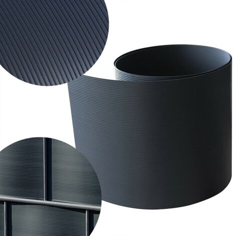 PVC Sichtschutz Doppelstabmatten Zaun Streifen Zaunfolie Sichtschutzstreifen 10x