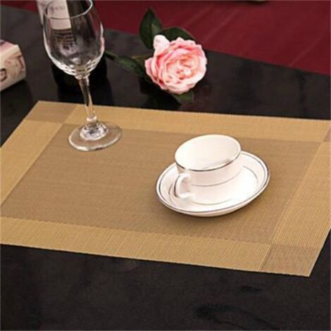 PVC-Tischschutzset 45x30cm, isolierend, rutschfest, abwaschbar
