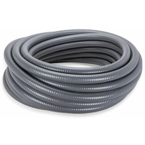 pvc tuberias flexible gris hidrotubo 50 mm en rollos 25m 1153