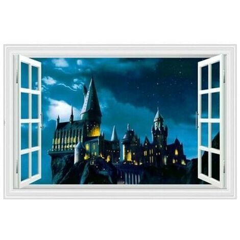 PVC Wall Stickers Wall Decals Harry Potter Wall Stickers Decals for Window Bedroom Living Room Office Decoration