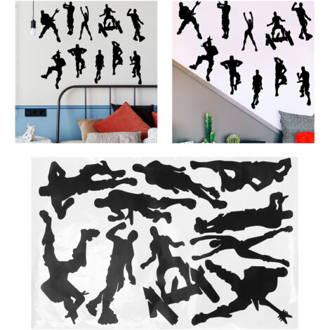 PVC-Wandaufkleber zur selbstklebenden Dekoration für Wohn- oder Schlafzimmer