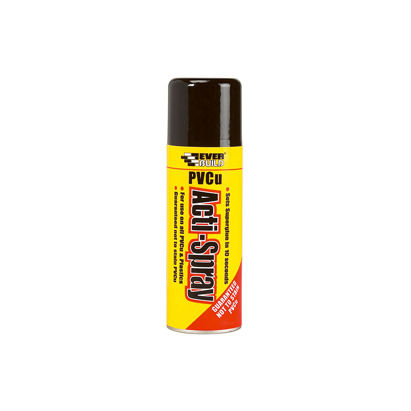 Everbuild - pvcact PVCu Acti-Spray 200ml evbpvcact