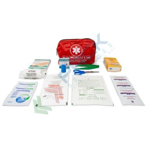 PVS Borsetta Di Primo Soccorso Softkit Rossa CPS674 Norma DM388