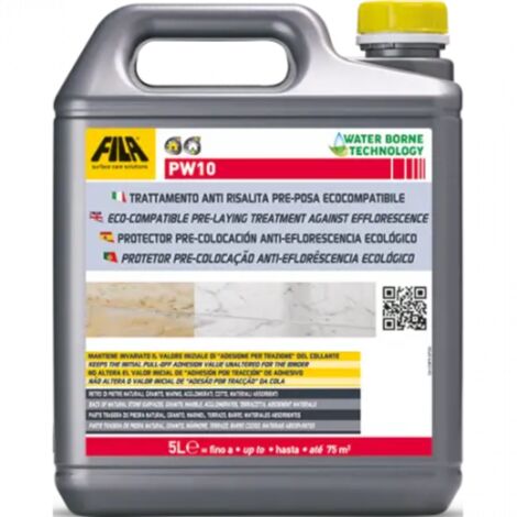 PW10 - Protector Pre-Colocación Anti-Eflorescencias Ecológico / Caja 4 un 5 L / Antimanchas