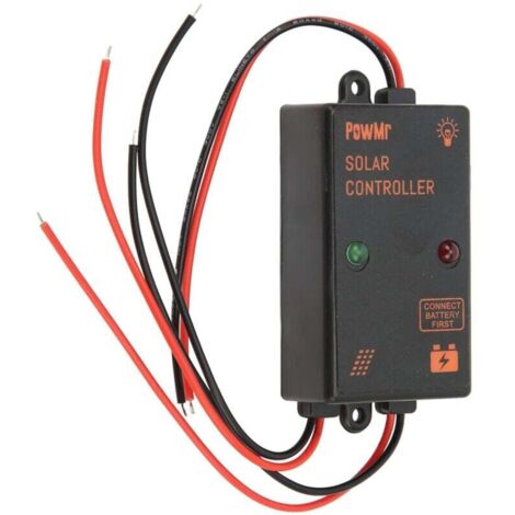 PWM Solarpanel-Controller Solarladeregler IP67 Wasserdichter Solarpanel-Batterie-Intelligenter Regler 5A 6V 12V Automatische Anpassung