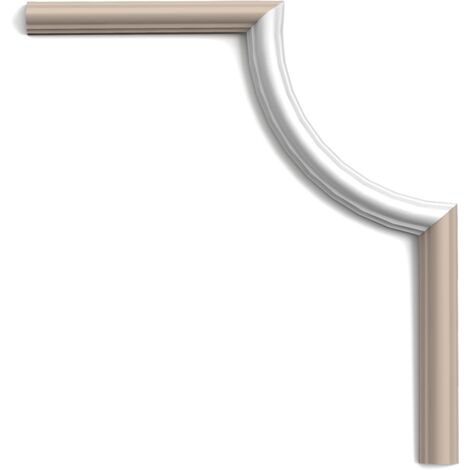 PX103A Coin Cimaise Orac Decor - 19x3,5x19,5cm (h x p x L) - élément décoratif p