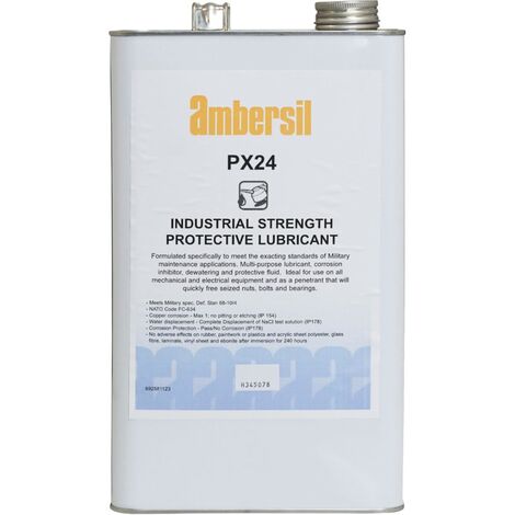 Ambersil Px 24 Protective Lubricant 5ltr Zt1037025x