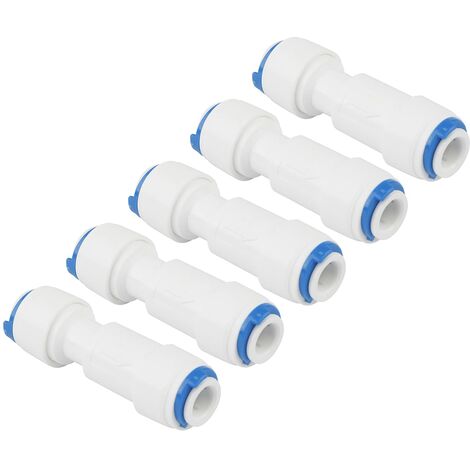 Pxyelec Valvola di non ritorno unidirezionale da 1/4 per sistema di osmosi inversa RO Pure Water 5pcs