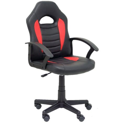 PYC SILLA GAMING MOHEDAS NEGRO Y ROJO