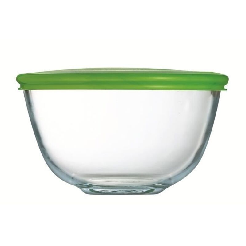 Pyrex Classic mixbecher, Mit Deckel, Glas, 16 cm, 1 l