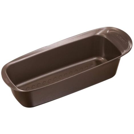 Pyrex Asimetria Stampo Plumcake, Alluminio, Macadamia, 30 cm