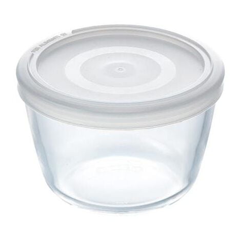 PYREX 0.6L Round Dish with Lid