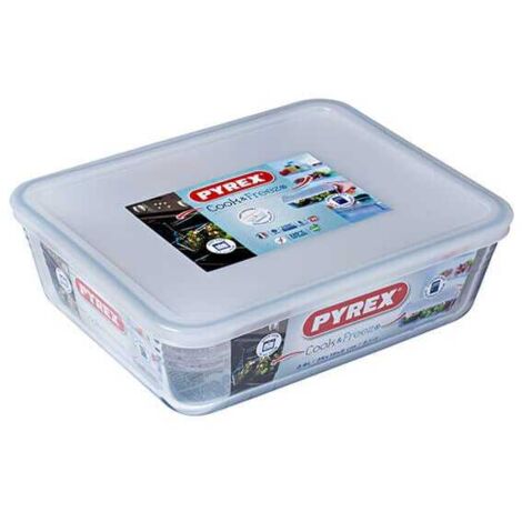 Pyrex Cook & Freeze 25cm Rectangular Dish With Lid
