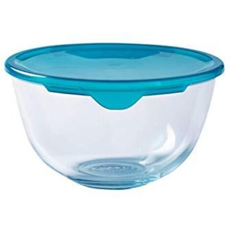 Pyrex Coppa con Coperchio 1 Litro Vetro Borosilicato