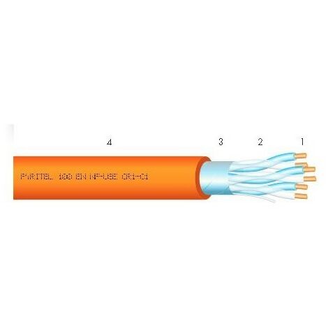 Touret Prysiman 500m - Câble Fibre Optique 1FO Branchement (neuf)