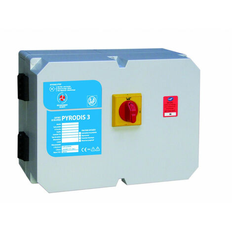 PYRODIS3 DEMAPROG DESENF TRI 400 V 2 VIT BOB IND 16,6A S&P (UNELVENT) 710358