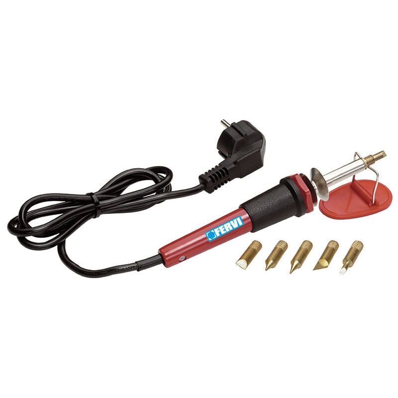 Fervi - Pyrografe electrique avec 6 pointes 0793
