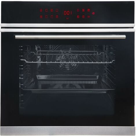 Pyrolytic Self Cleaning Single Electric Oven, 76L - SIA BISO12PSS