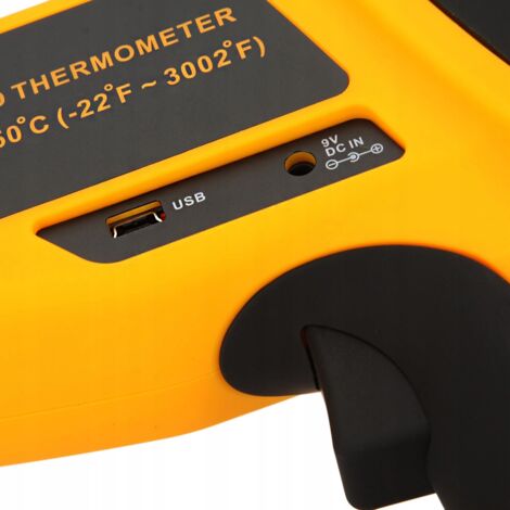 PYROMETR LASERTHERMOMETER, BERÜHRUNGSLOS +1650° USB