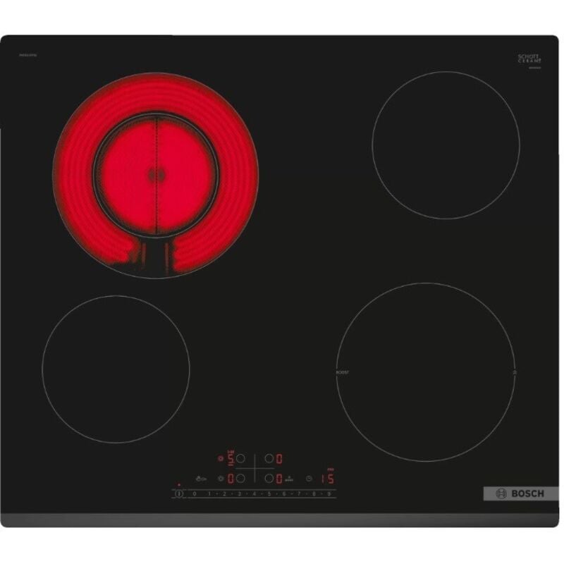 Bosch - Plaque vitrocéramique série 6 PKF645FP2C 60 cm 4 zone(s)